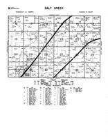 Salt Creek, Greenwood, Cass County 1963 Published by Standard Atlas Co